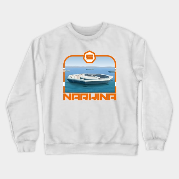 Narkina 5 Prison Complex Crewneck Sweatshirt by Scud"